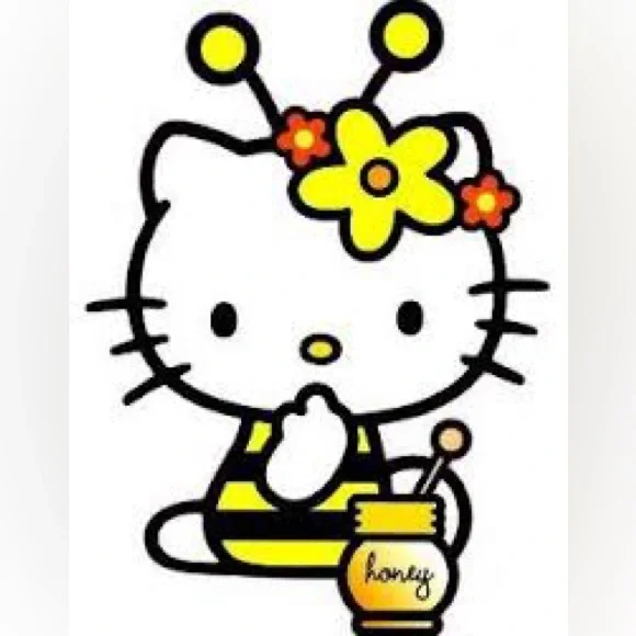 Hello Kitty Bee 🐝 Happy Mug Set - Picture 10 of 11